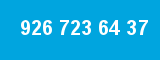 926 723 64 37